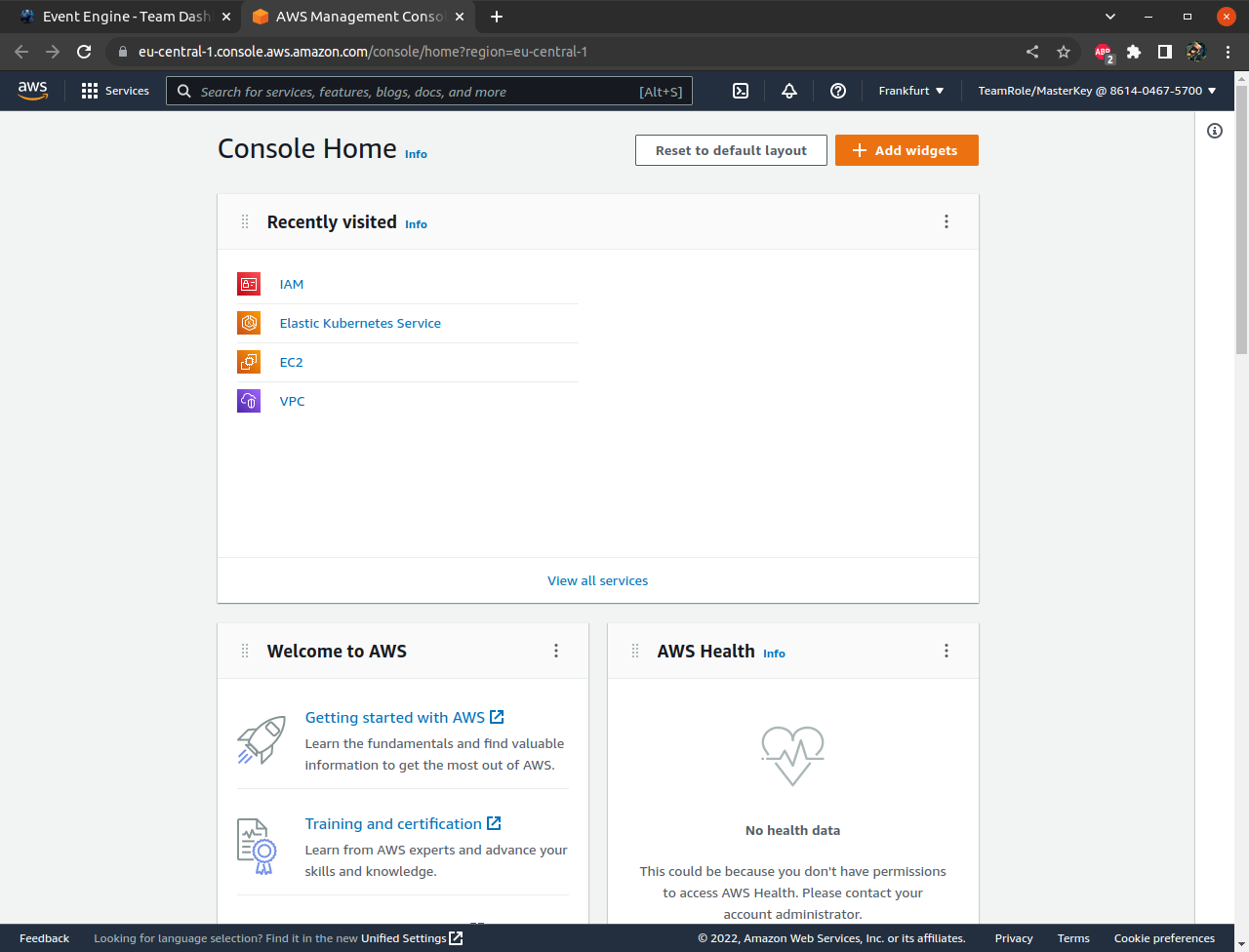 Clouds Amazon (AWS) - Kubernetes Setup (AWS)