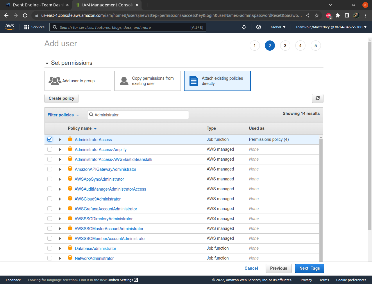 Clouds Amazon (AWS) - Kubernetes Setup (AWS)