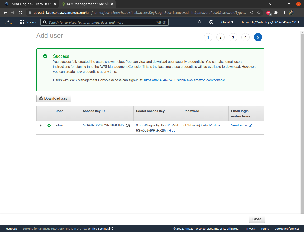 Clouds Amazon (AWS) - Kubernetes Setup (AWS)