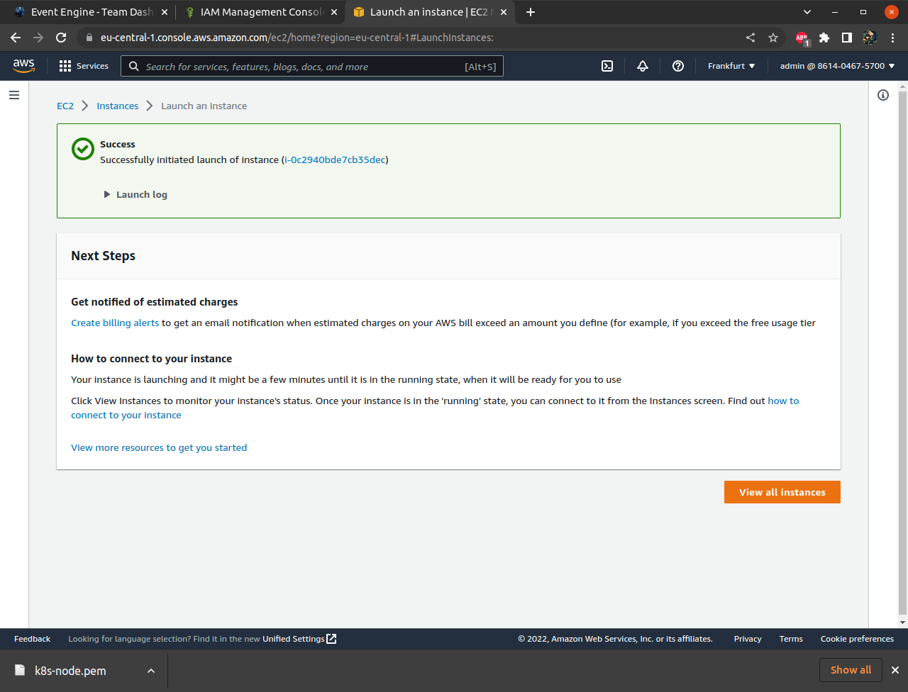 Clouds Amazon (AWS) - Kubernetes Setup (AWS)