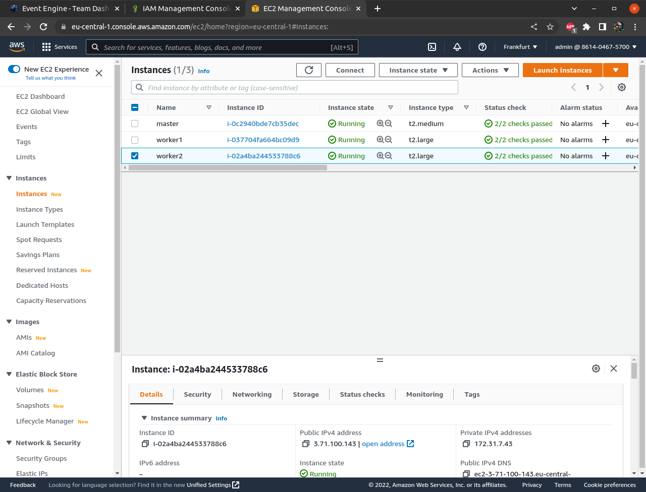 Clouds Amazon (AWS) - Kubernetes Setup (AWS)