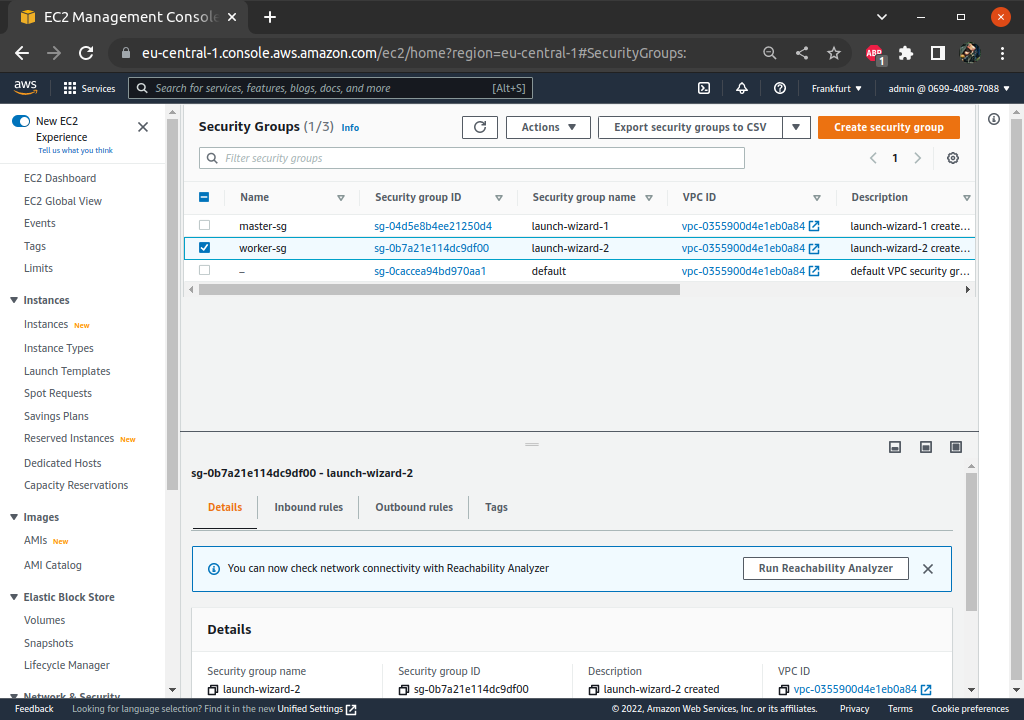 Clouds Amazon (AWS) - Kubernetes Setup (AWS)